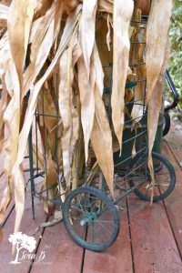 Fall Decorated Porch and Patio