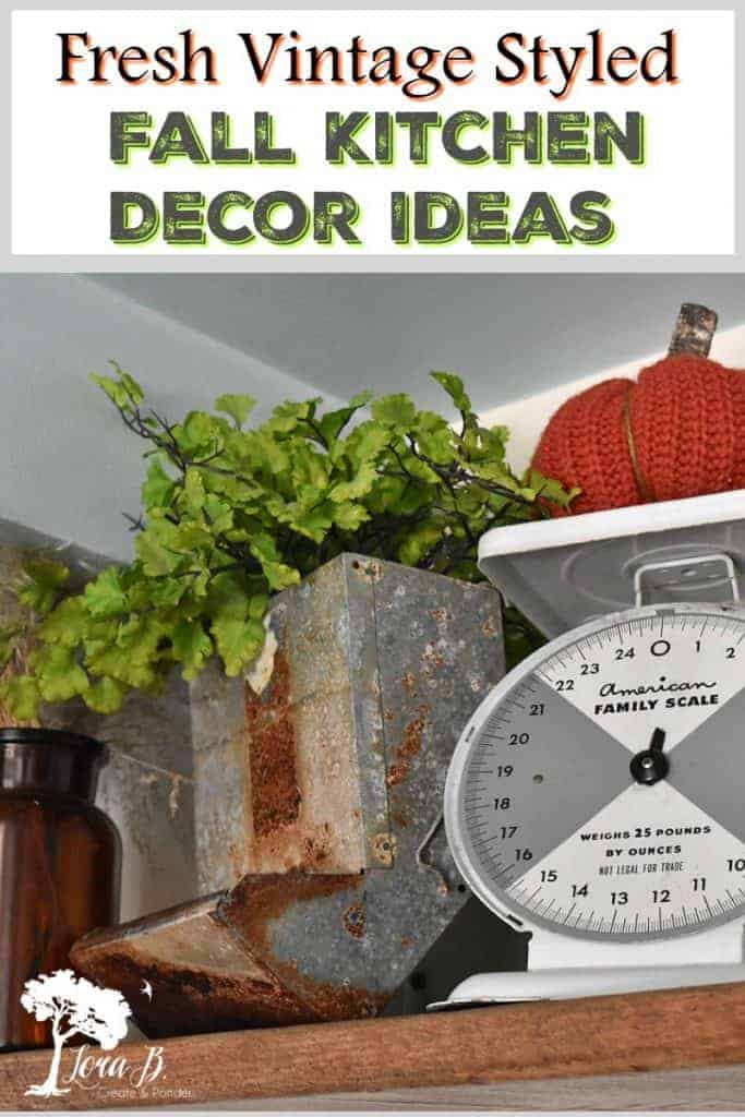 vintage style kitchen decor idea