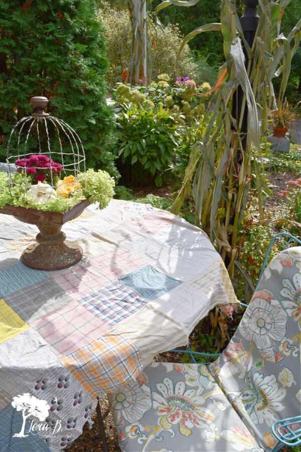 Our Vintage Farmhouse Fall Porch Tour - Lora Bloomquist~Create & Ponder