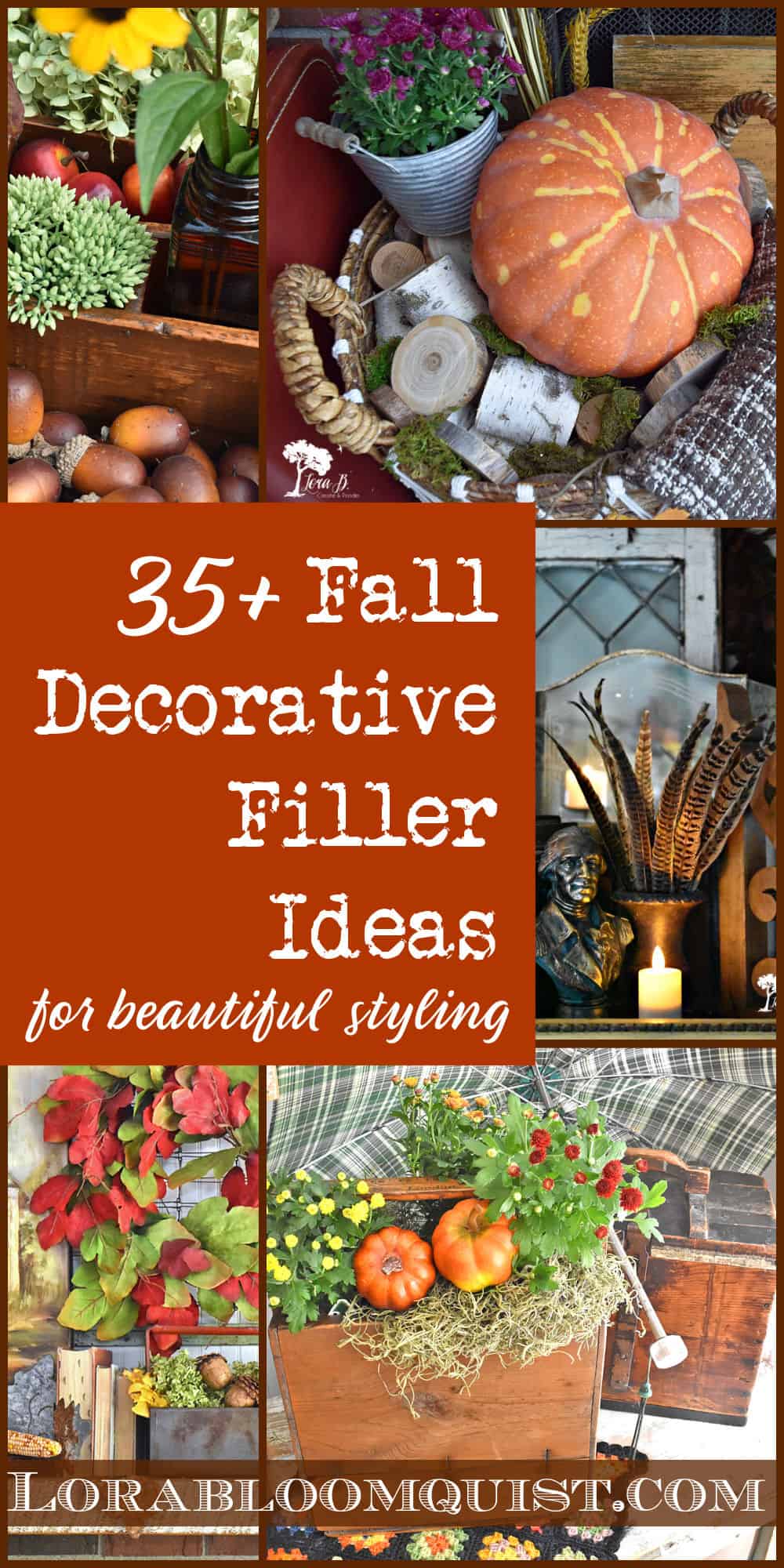 35+ Decorative Vase Filler Ideas for Beautiful (& easy) Fall Decor ...