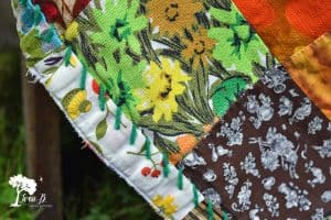How to Easily Fix an Old Patchwork Quilt
