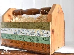 yardstick tool caddy