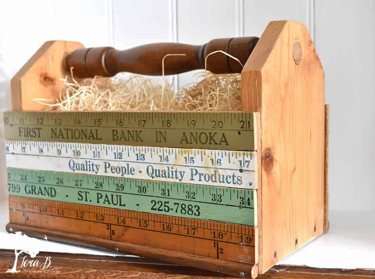 yardstick tool caddy