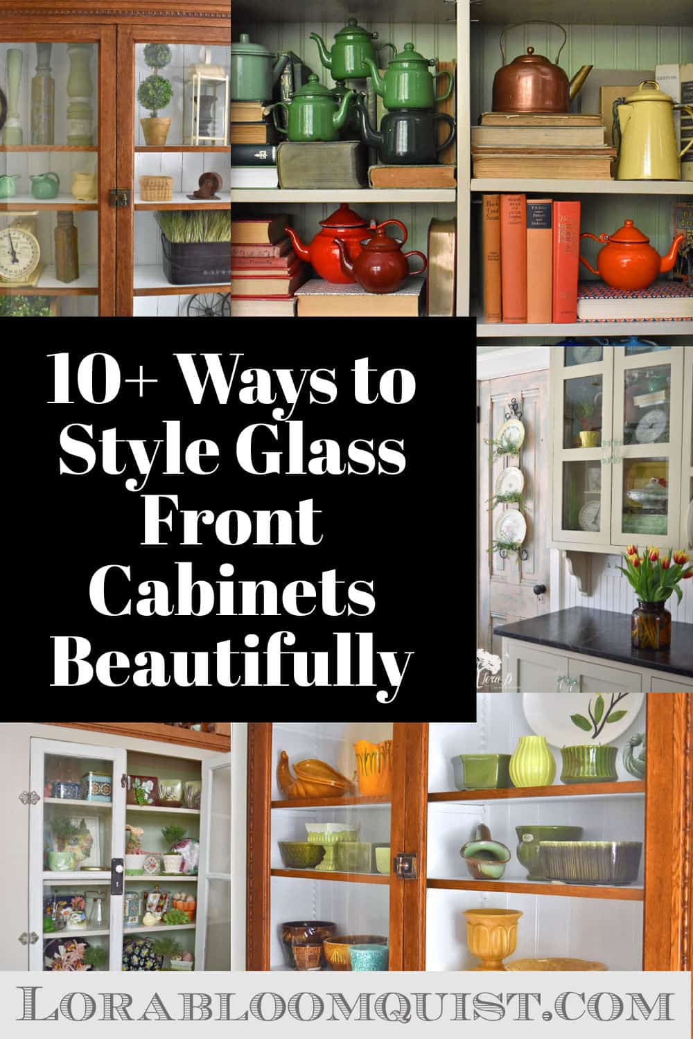 10 Styling Ideas That Make Glass Front Displays Beautiful