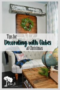 Decorating with Globes for Christmas