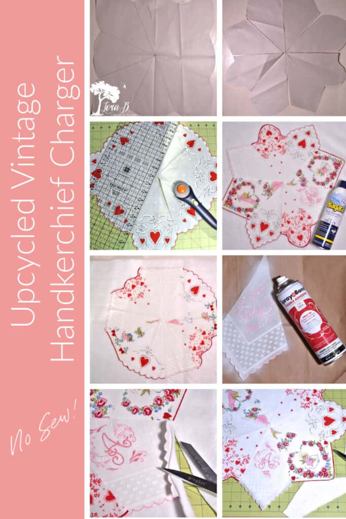 Vintage hankie upcycle how to