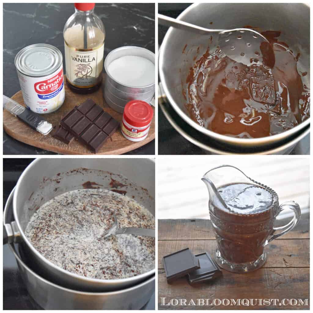 Hot fudge sauce how to