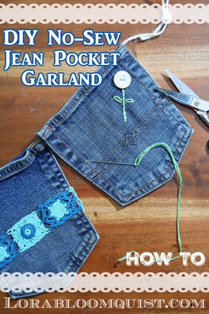 Jean pocket garland how to pin.