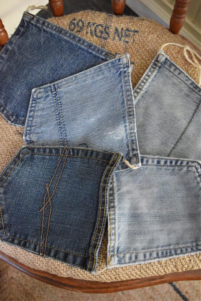 Jean pocket garland.