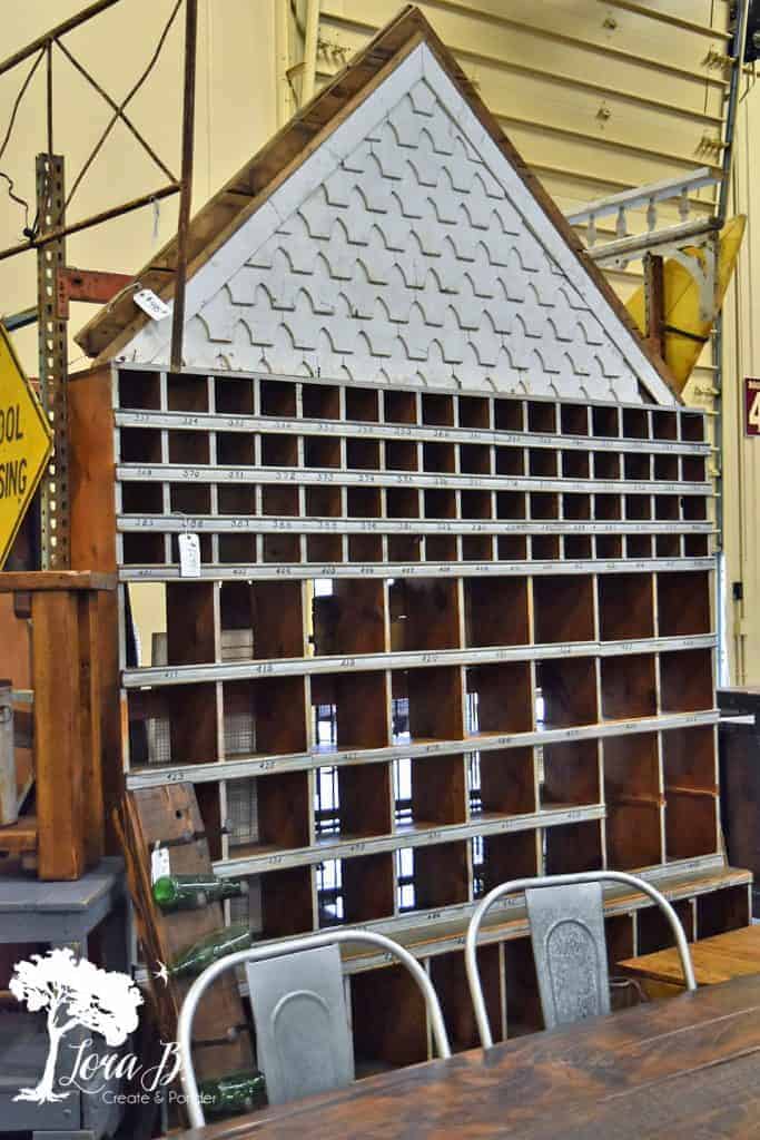 vintage market display