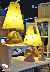 mod vintage lamps