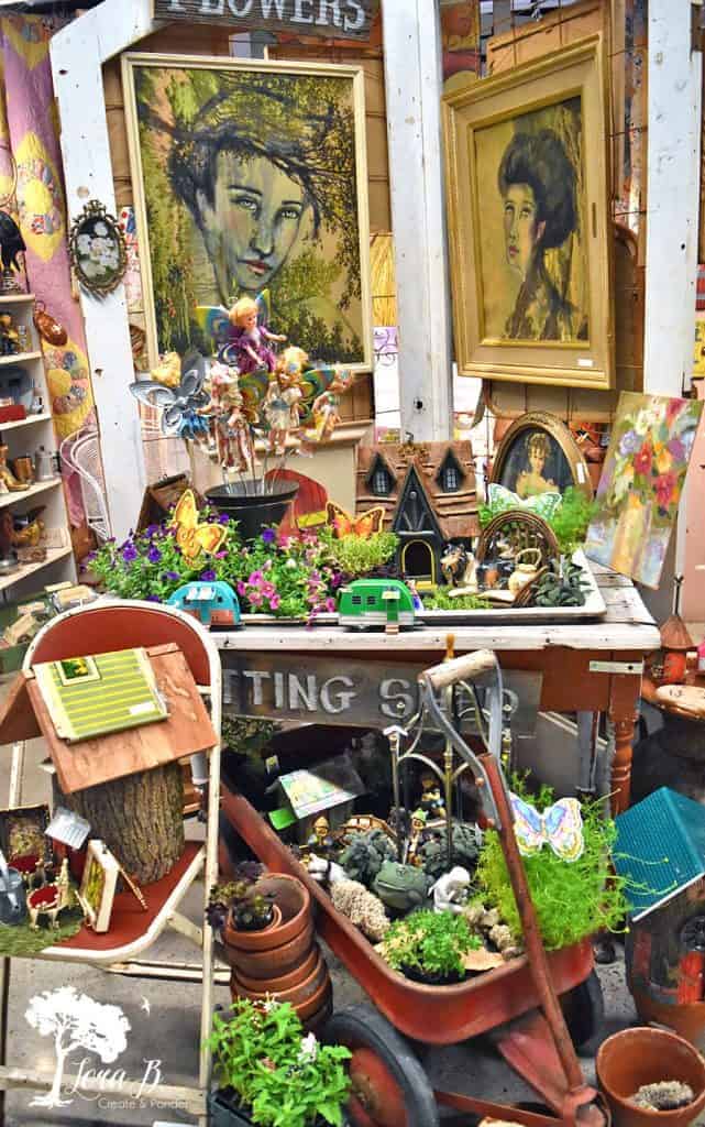 fairy garden market display