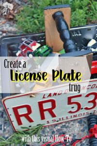 License Plate Trug