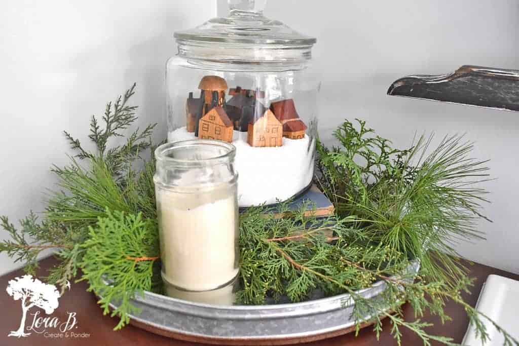 Christmas jar vignette