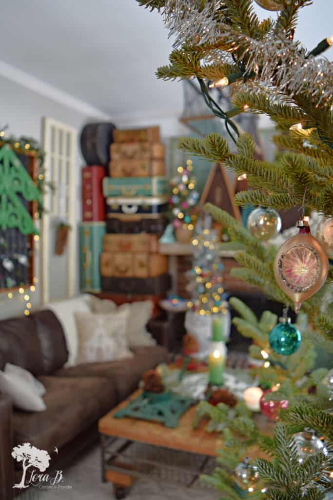 This Home Is Filled with Vintage-Inspired Christmas Decorating Ideas