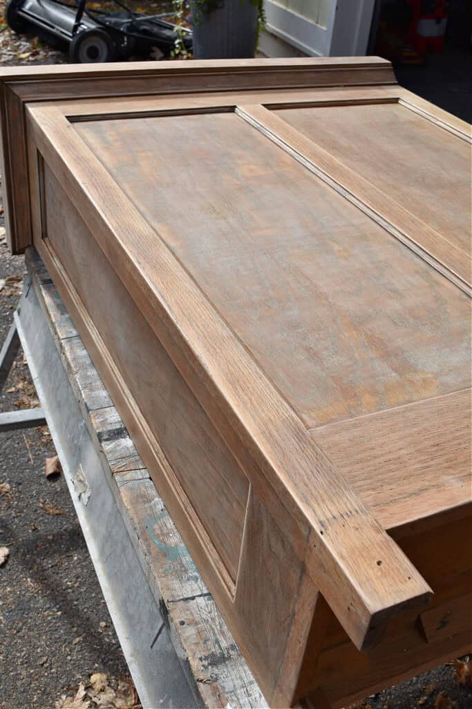 Old oak built ins.