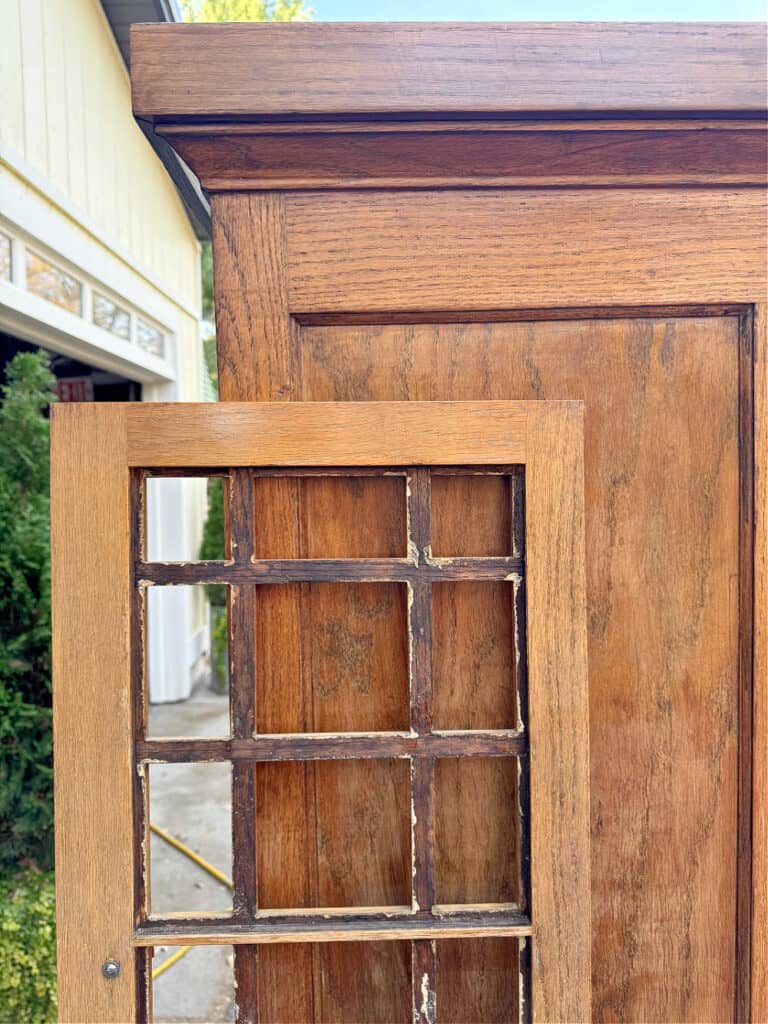 Old oak built ins.