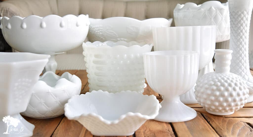 5 best ways to collect and use vintage milk glass