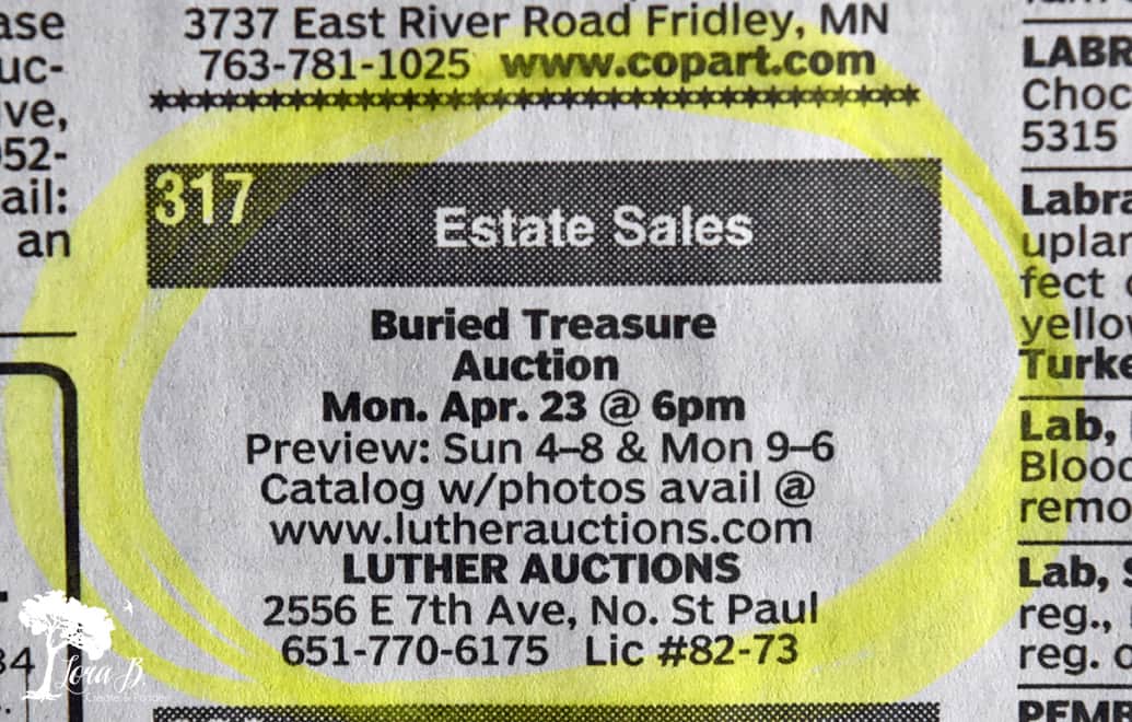 Estate Sales 101