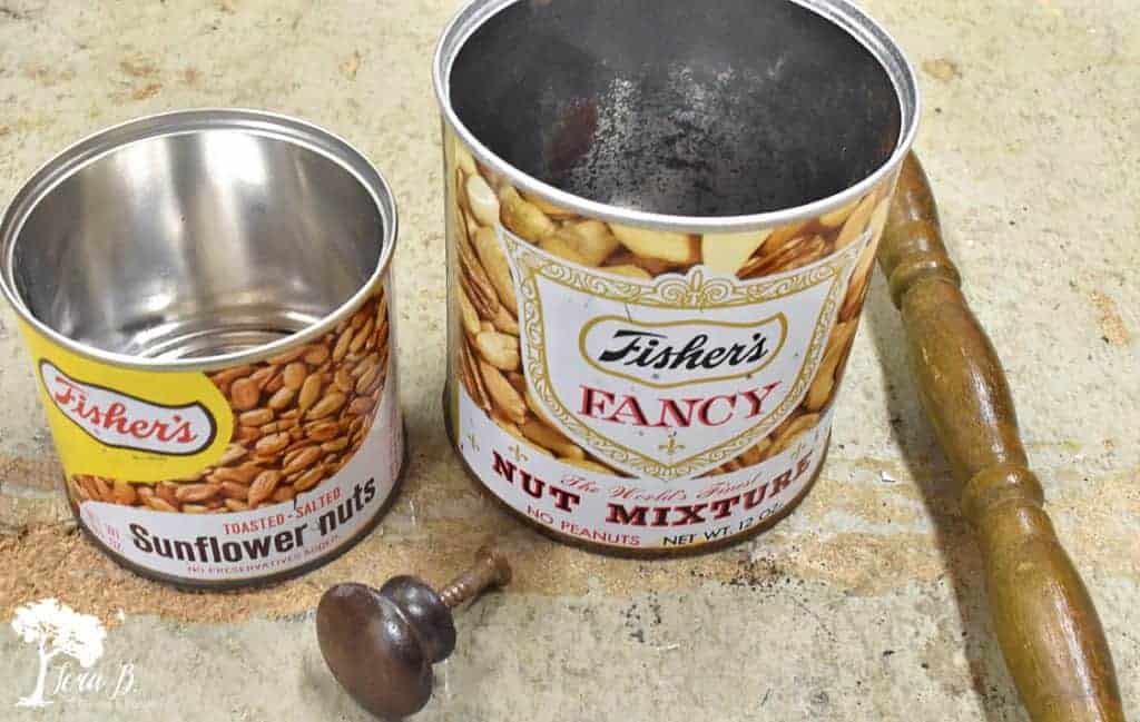 how to repurpose old food tins