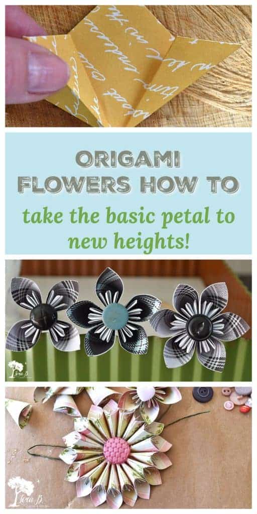 how to make origami flowers