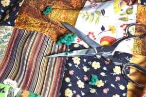 fixing an old patchwork quilt