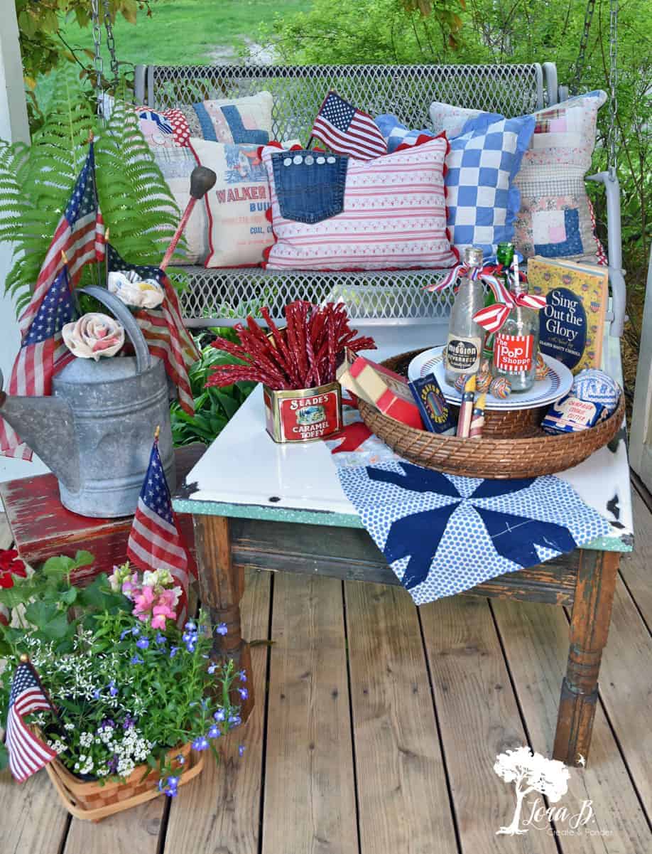 patriotic porch decorating ideas