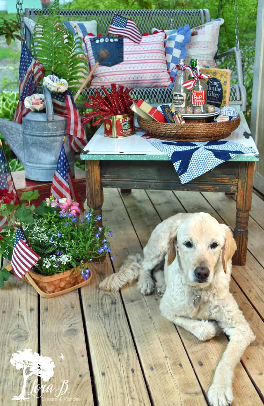 patriotic porch decorating ideas