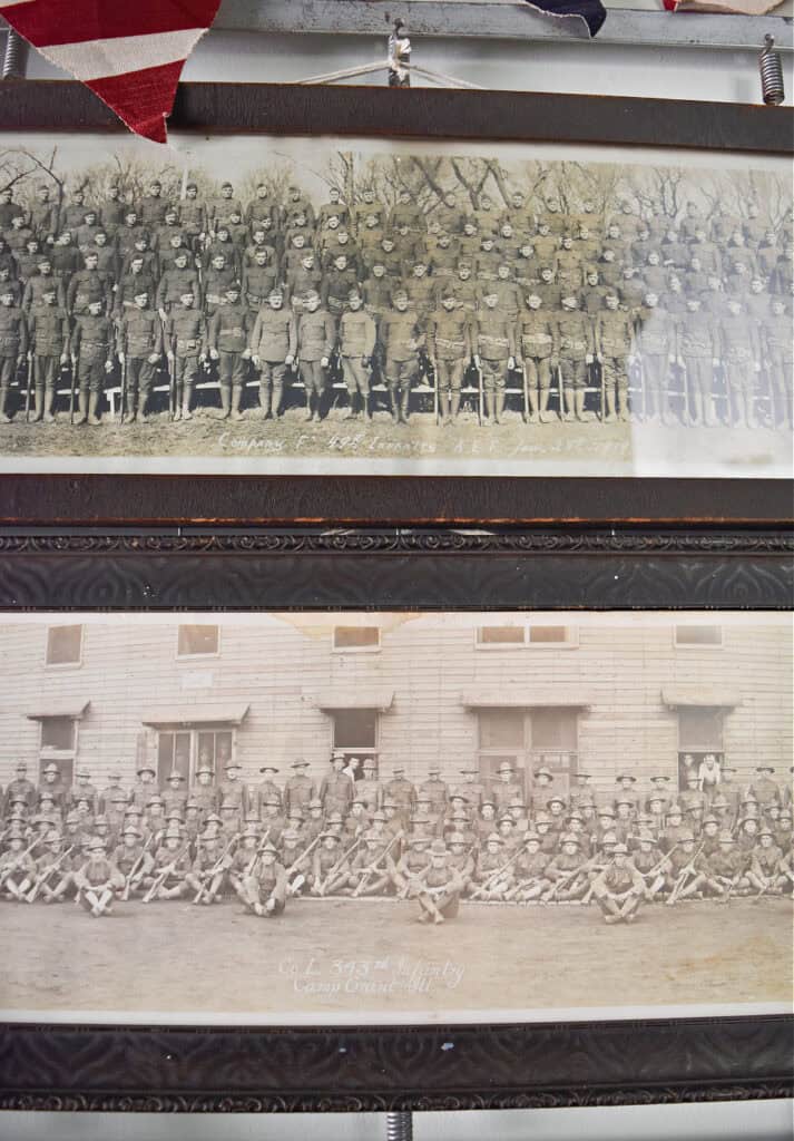 Vintage military yard long pics.