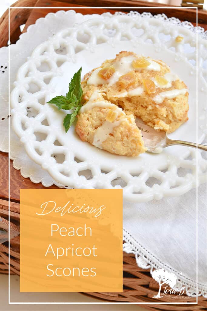 Peach Apricot Scones recipe