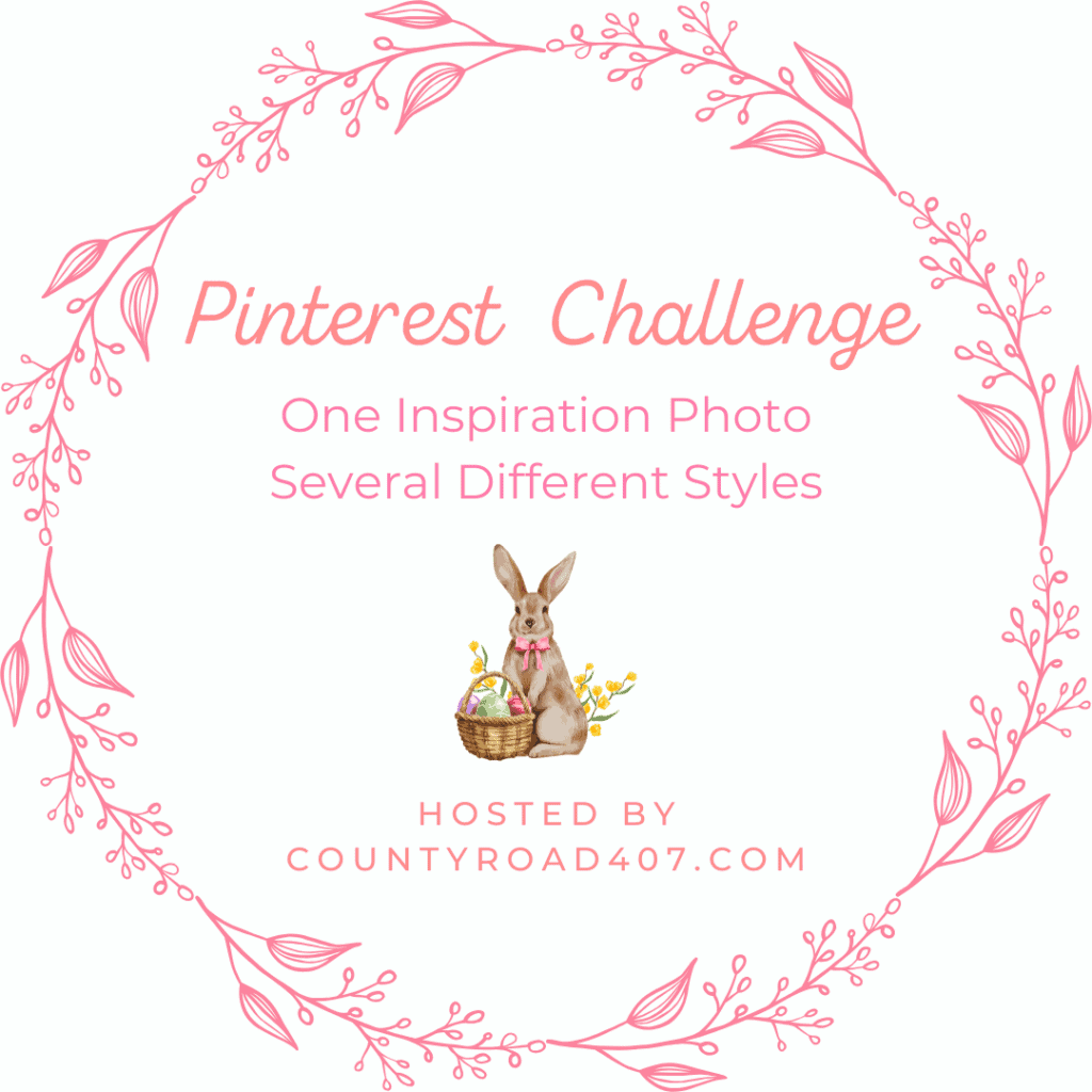 Pinterest Challenge graphic, Easter