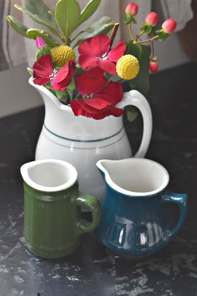 Vintage creamers.
