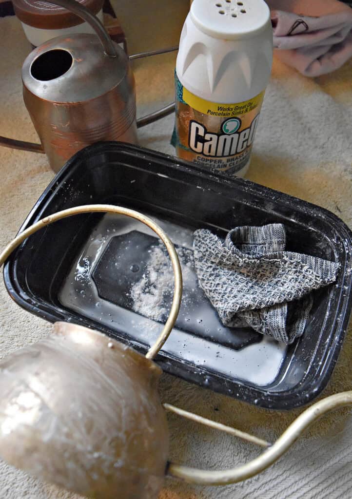 Cameo copper and brass cleaner.