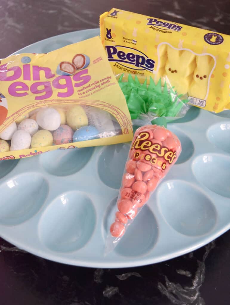 Easter candy for popcorn cake