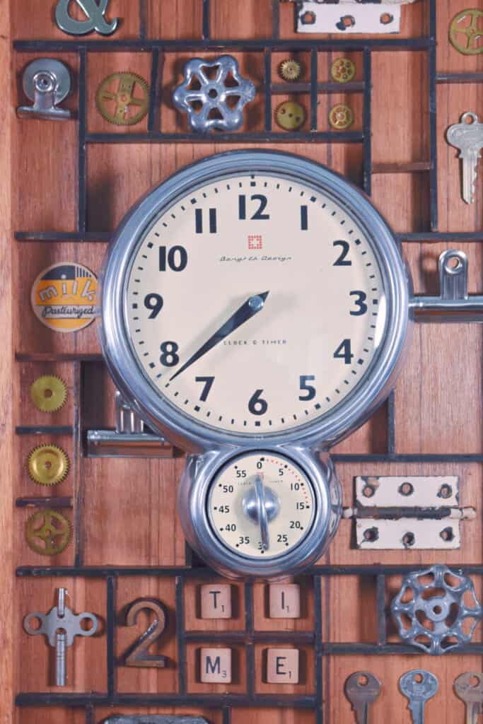 junky clock display