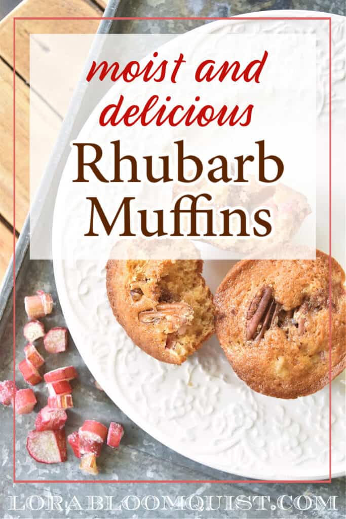 Rhubarb muffins