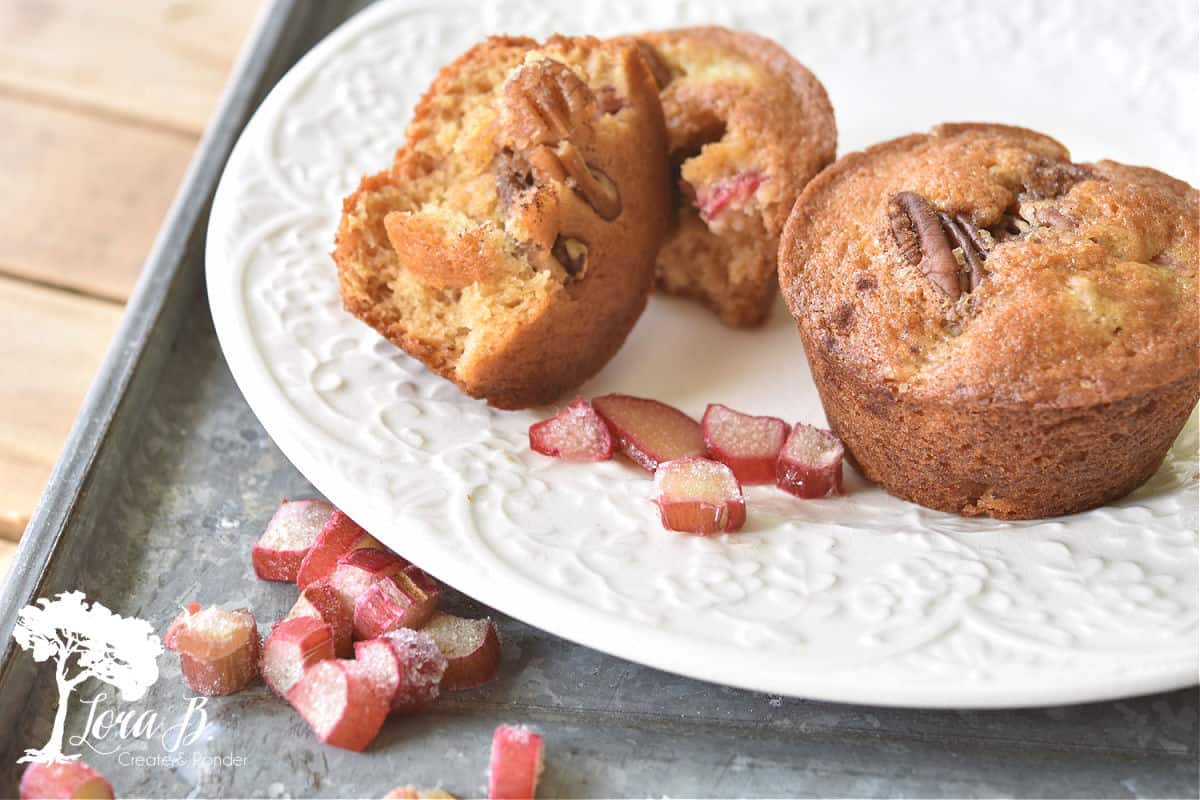 Rhubarb Muffins