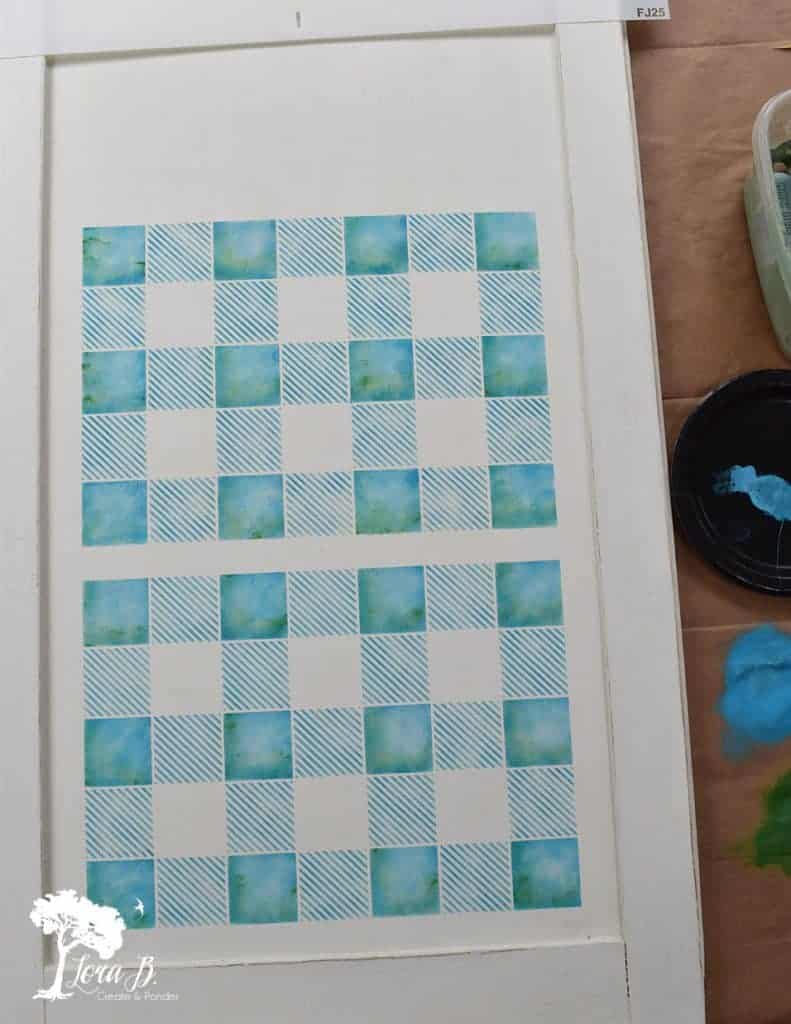 DIY Stenciled Rolling Pin Display - Lora Bloomquist~Create & Ponder