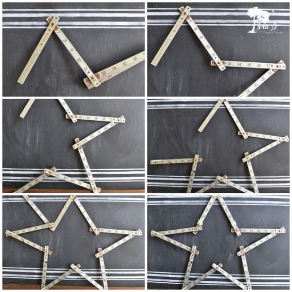 Easy Vintage Folding Ruler Stars How To Lora BloomquistCreate & Ponder
