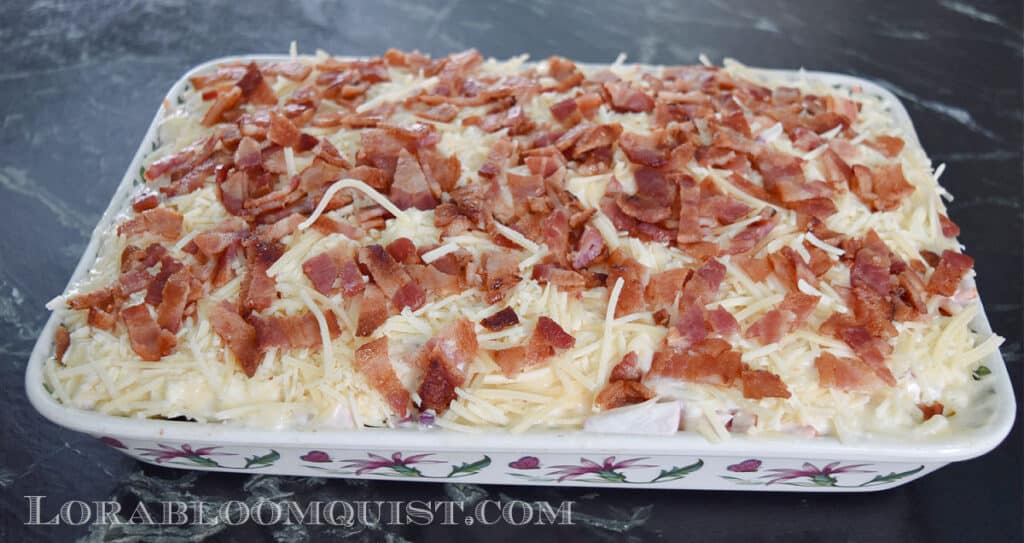 Tequilaberry Salad in 9 x 13 pan