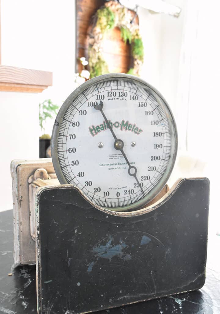 Antique scale