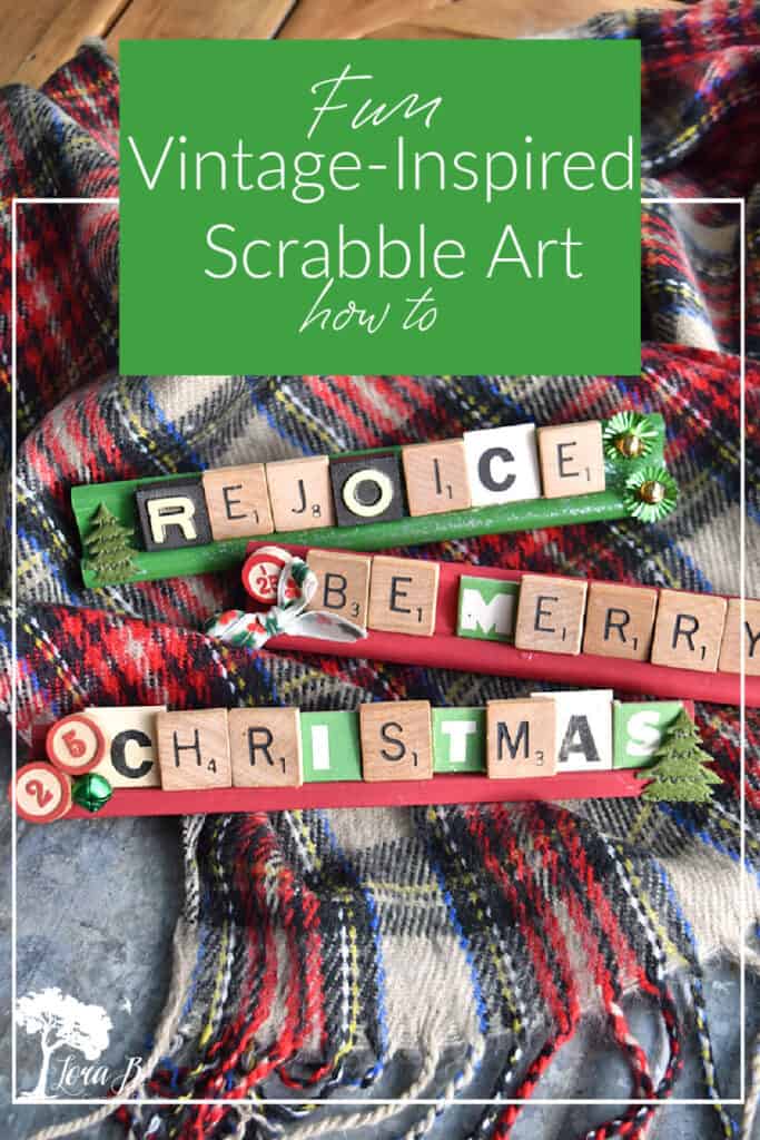 Scrabble art how to