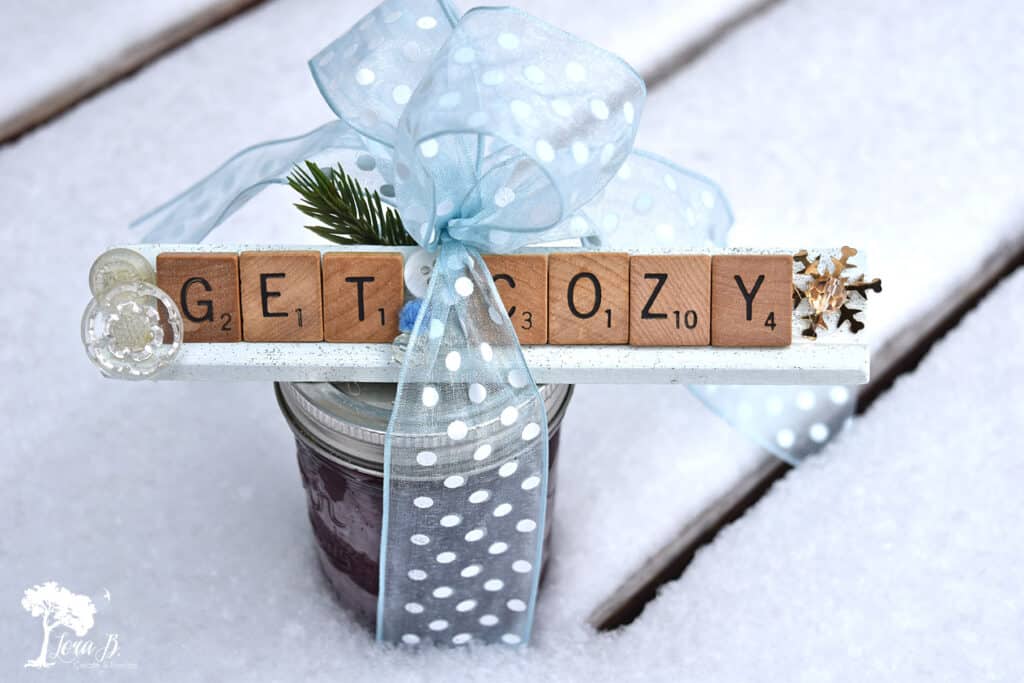 Scrabble Holiday Art Gift idea