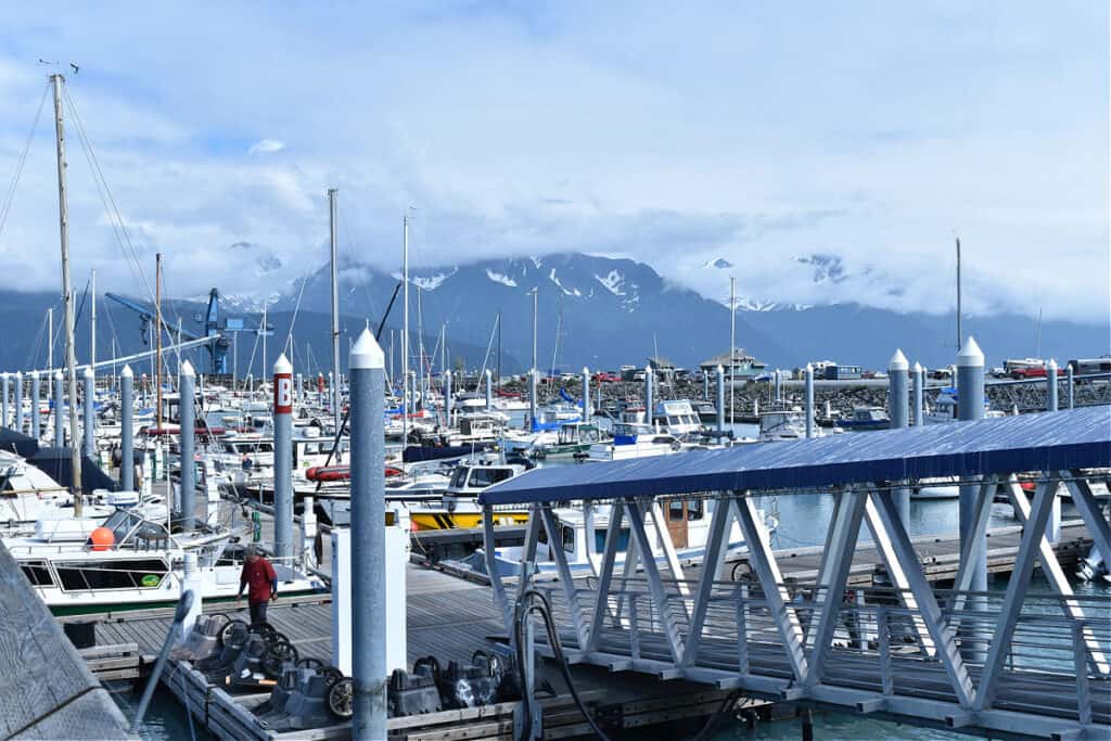 Marina in Seward Alaska