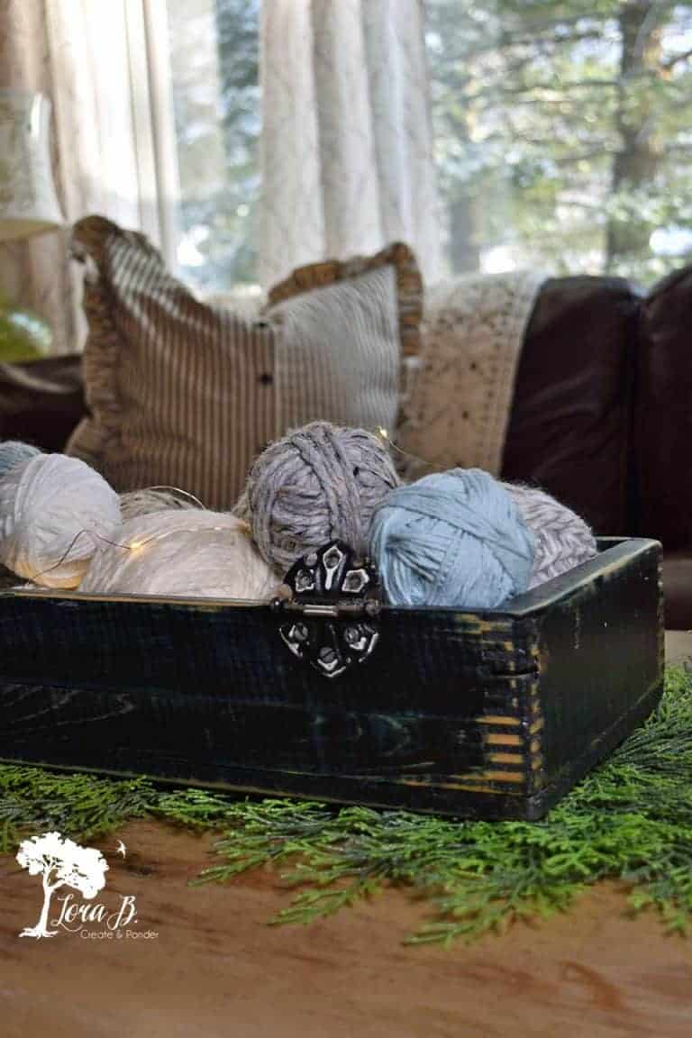 Easy Yarn Ball Centerpiece How-To