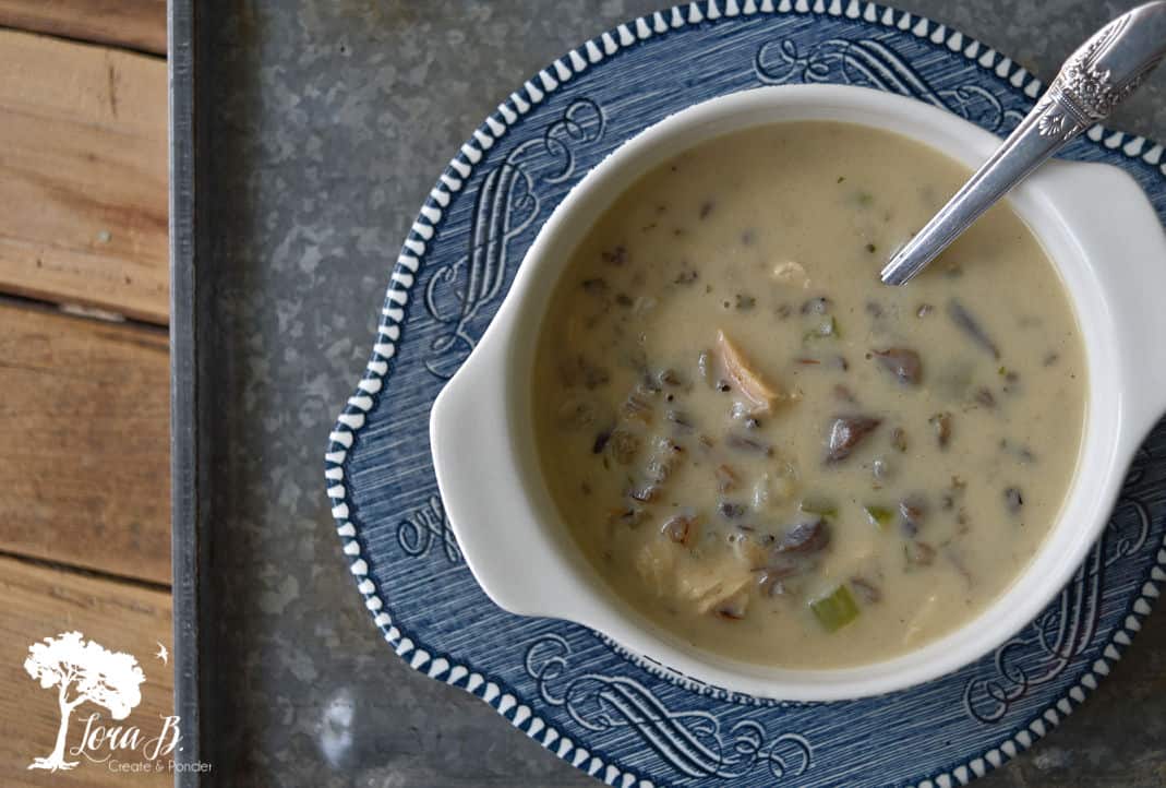 Wild Rice Mushroom Soup