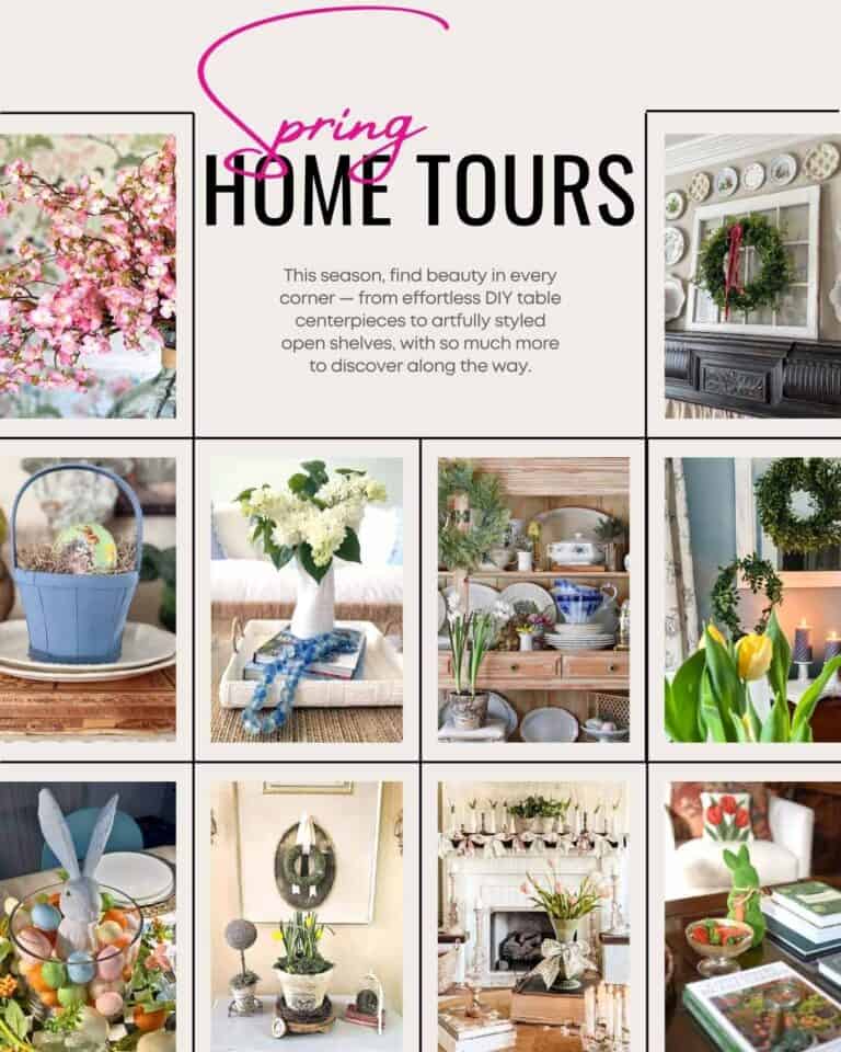 Nostalgic Cottage Spring Home Tour - Lora Bloomquist~Create & Ponder