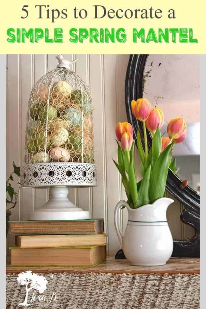 spring mantel decor ideas