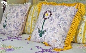 vintage spring bedding