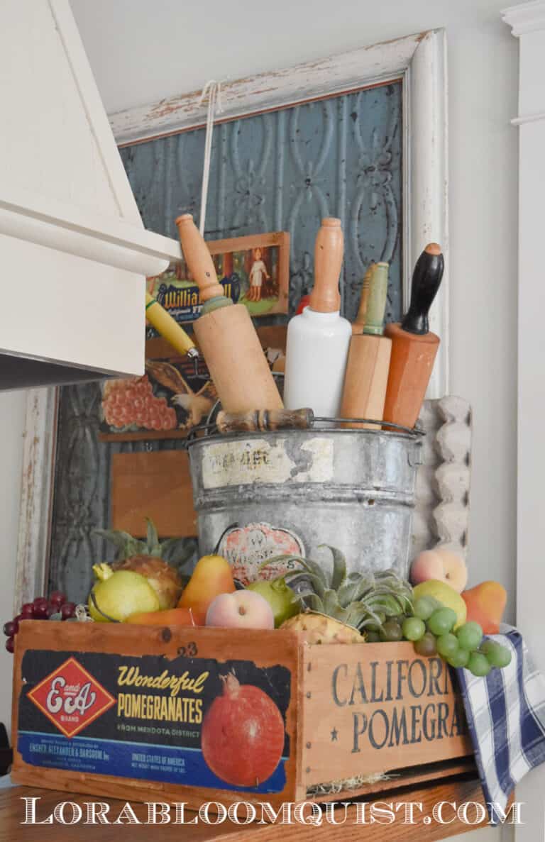 Nostalgic Summer Kitchen Decor with a Vintage Fruit Theme - Lora ...